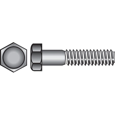 Hillman Grade 2 Hex Bolt, Steel 190027